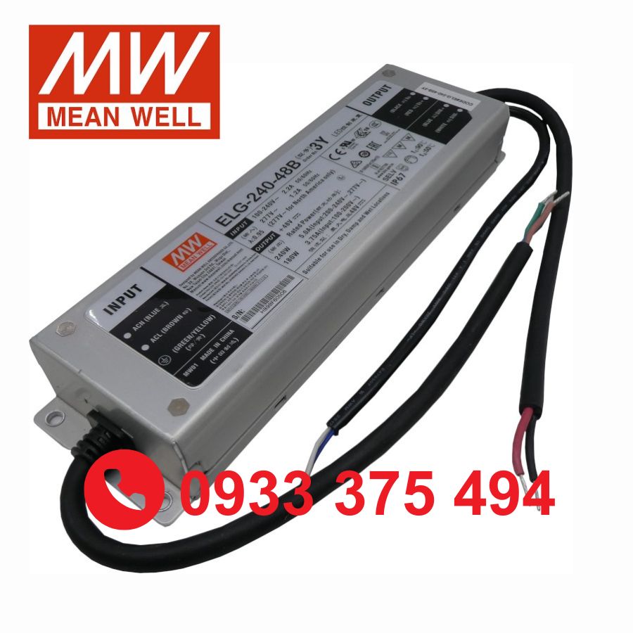 ELG-200-12 | Nguồn Meanwell ELG-200-12 (192W 12V 16A)