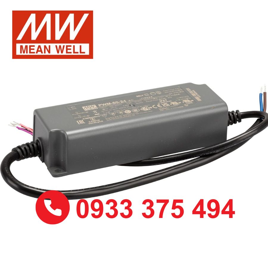PWM-120-12 | Nguồn Meanwell PWM-120-12 (120W 12V 10A)